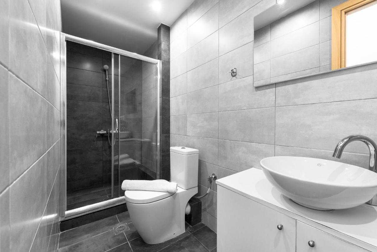 Appartamento Blue Flag, Nilie Hospitality Mgmt Olympiakí Aktí Esterno foto