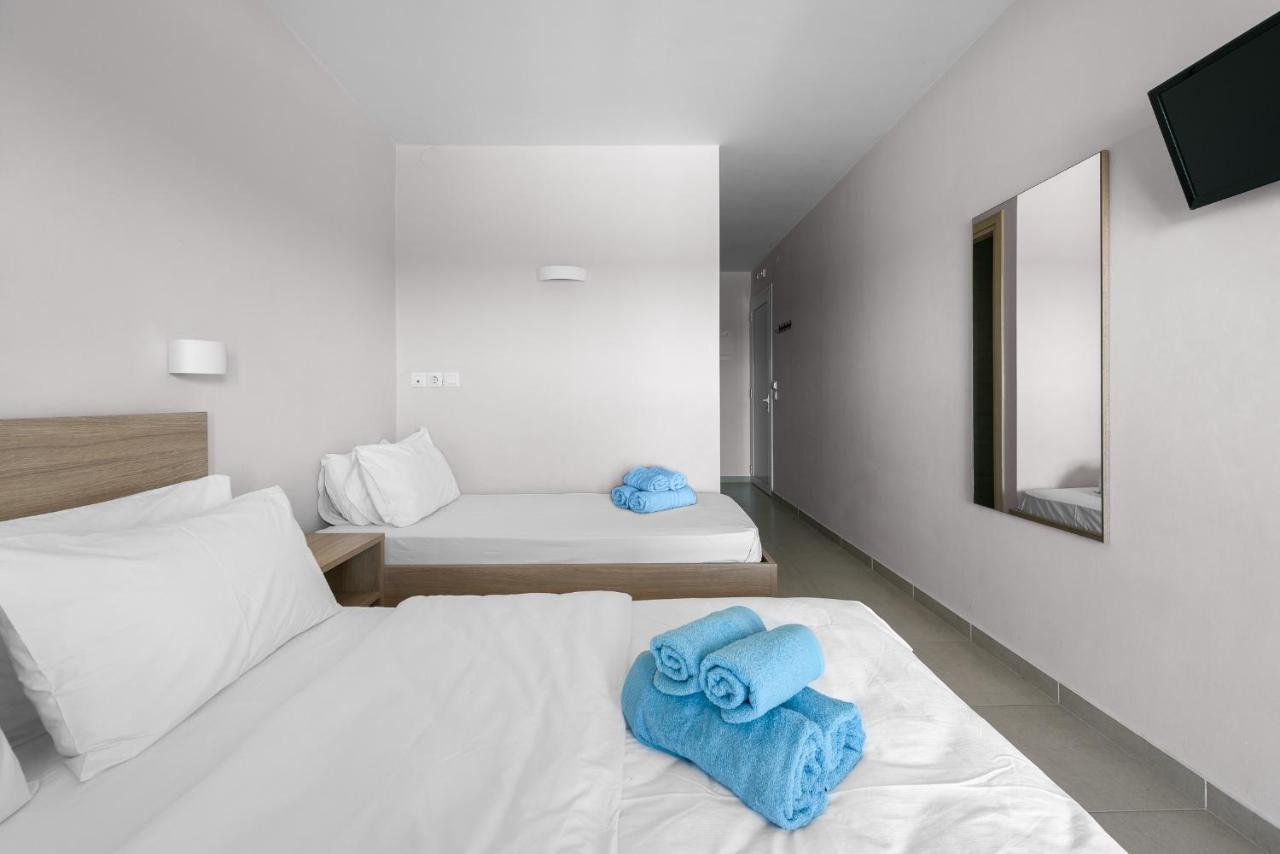 Appartamento Blue Flag, Nilie Hospitality Mgmt Olympiakí Aktí Esterno foto
