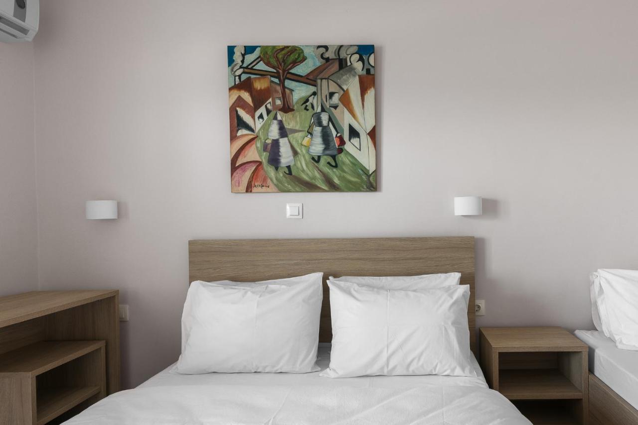 Appartamento Blue Flag, Nilie Hospitality Mgmt Olympiakí Aktí Esterno foto
